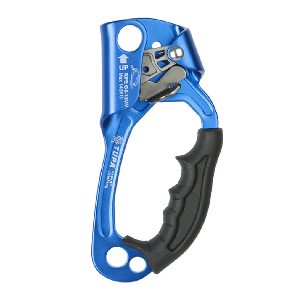 2nd hand climbing gear Hand Ascender Rappelling Gear Device Clamp for Outdoor Adventures