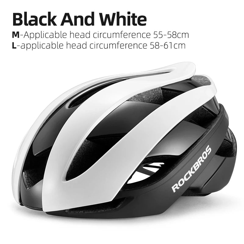 ROCKBROS Cycling Helmet Breakwind Air Ventilation Ultralight Bicycle Helmet Safety Protection Men Women MTB Road Bike Helmet