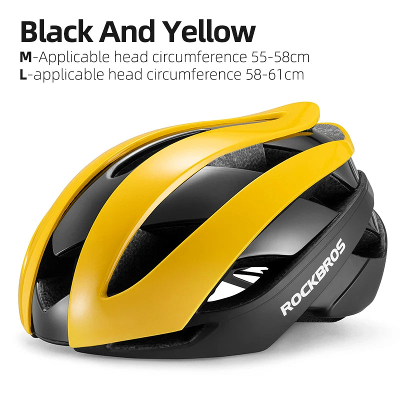 ROCKBROS Cycling Helmet Breakwind Air Ventilation Ultralight Bicycle Helmet Safety Protection Men Women MTB Road Bike Helmet