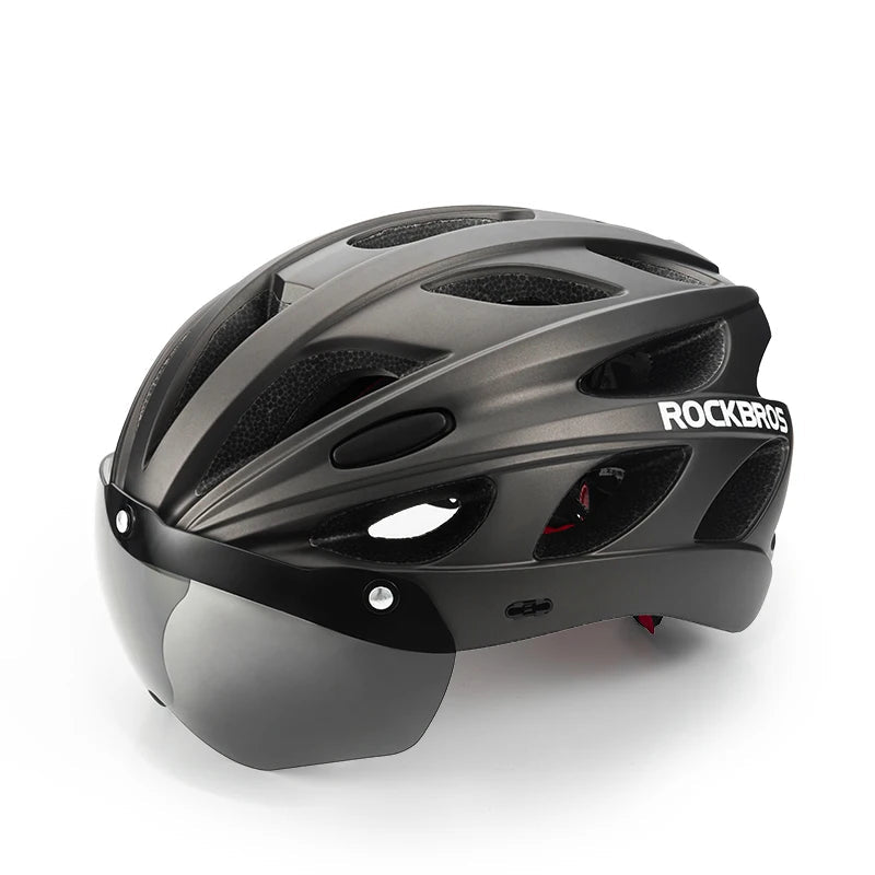 ROCKBROS Ultralight Bicycle Helmet 58-65cm Large Cycling Helmet Venilation Integrally-mold Safety Headwear MTB Road Bike Helmets