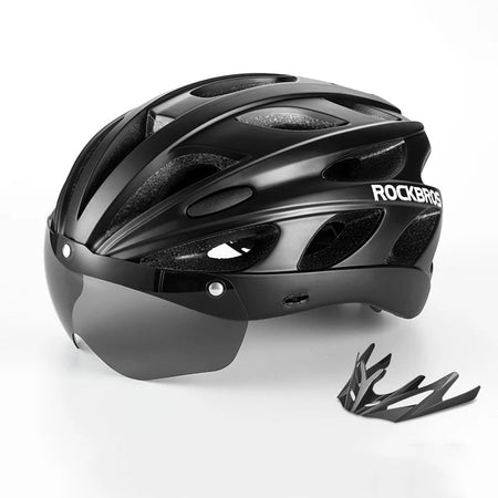 ROCKBROS Ultralight Bicycle Helmet 58-65cm Large Cycling Helmet Venilation Integrally-mold Safety Headwear MTB Road Bike Helmets
