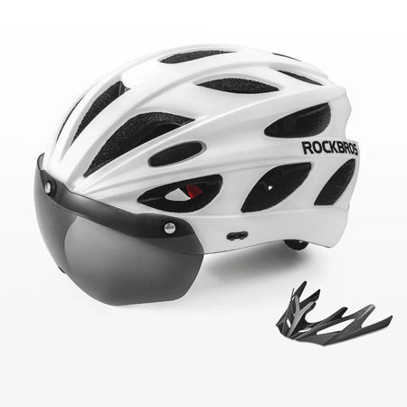 ROCKBROS Ultralight Bicycle Helmet 58-65cm Large Cycling Helmet Venilation Integrally-mold Safety Headwear MTB Road Bike Helmets