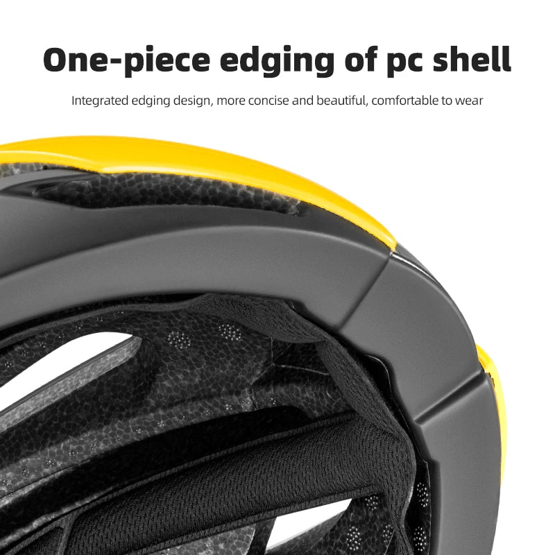 ROCKBROS Ultralight Bicycle Helmet Cycling Helmet Safety Ultralight Racing Road Bike Helmet MTB Scooter Caps Motorcycle Helmet