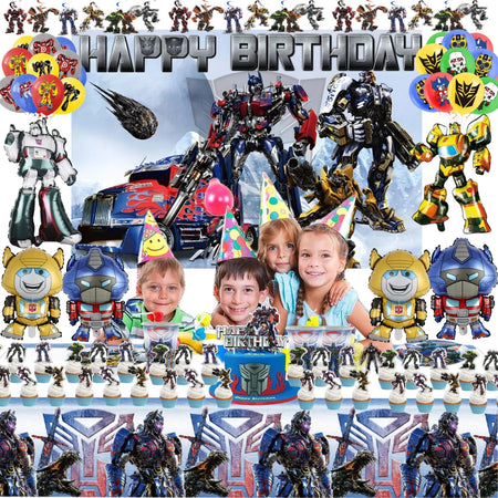 Shape Shifting Robot Birthday Party Supplies