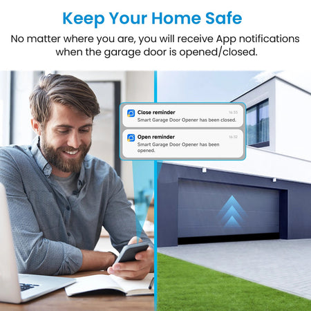Smart Life Tuya ZigBee 3.0 Garage Door Sensor Opener