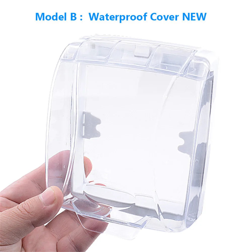 SMATRUL Waterproof Cover For Wireless Doorbell Smart Door Bell Ring Chime Button Transmitter Launchers Heavy Rain Snow CACAZI