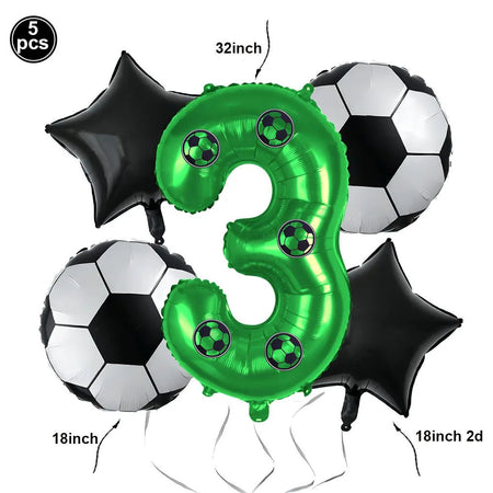 Soccer Balloon Kit Birthday Decor