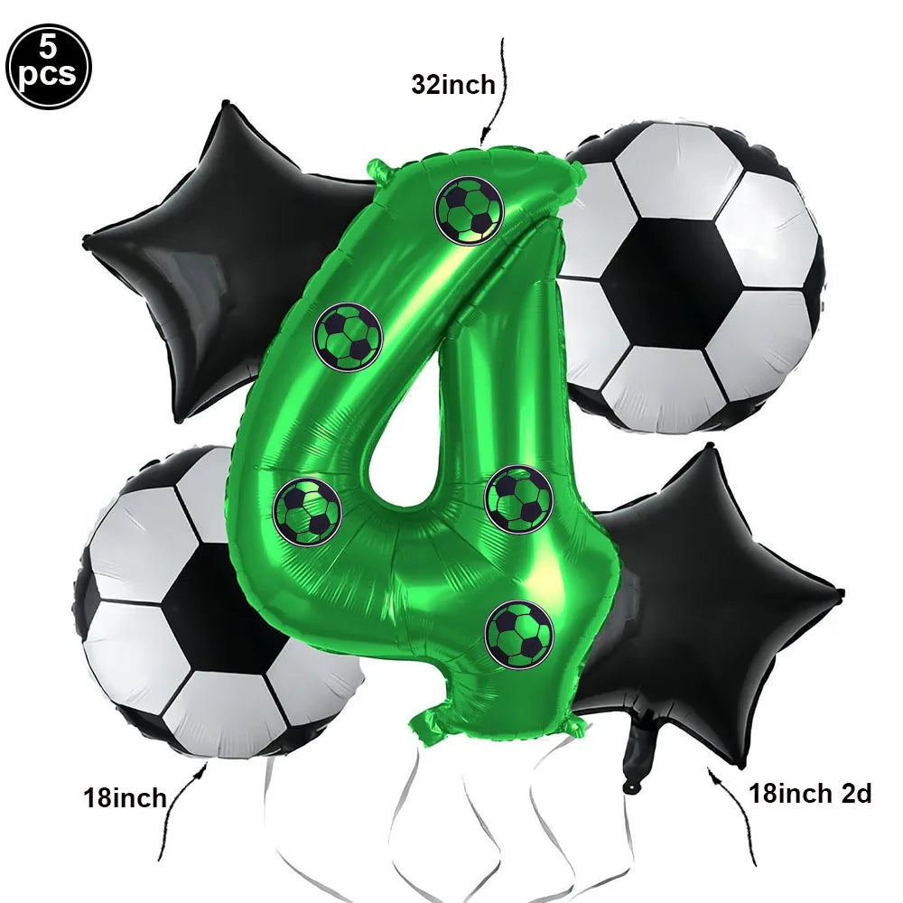 Soccer Balloon Kit Birthday Decor