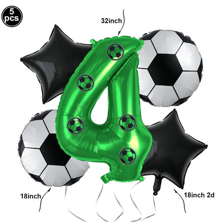 Soccer Balloon Kit Birthday Decor