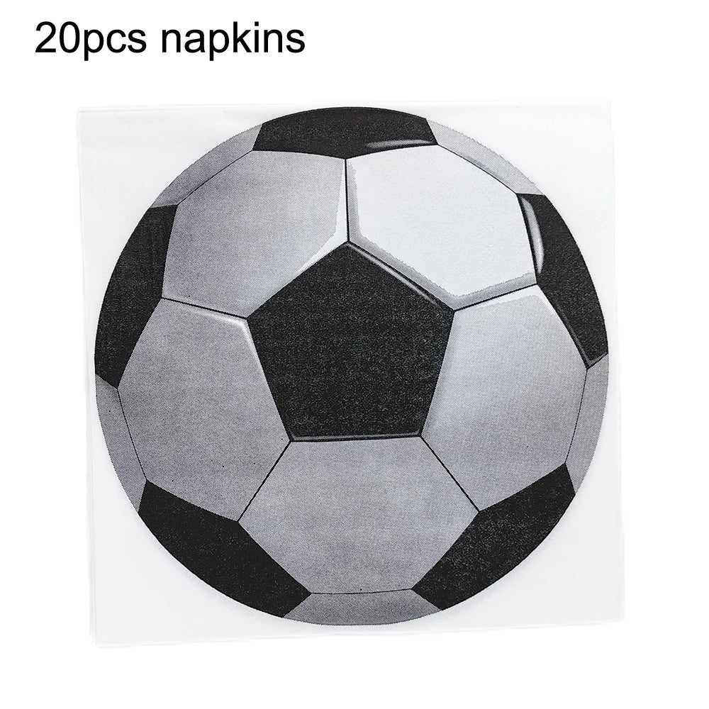 Soccer Balloon Kit Birthday Decor Reseda / As show