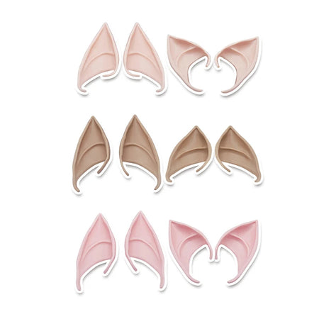 Soft Latex Elf Ears &amp;amp; Vampire Teeth Cosplay Props