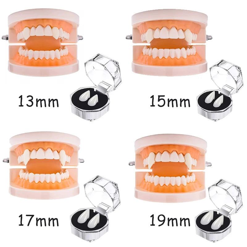 Soft Latex Elf Ears &amp;amp; Vampire Teeth Cosplay Props