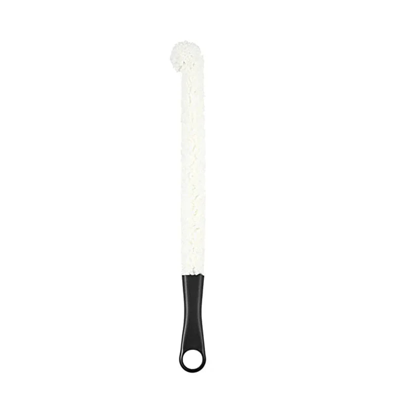 Soft Wine Bottle Cleaning Brush Flexible Decanter Stemware Glasses Brush Cleaner Bottle Cup Bar Wine Accessories Cleaning Brush black 42cm