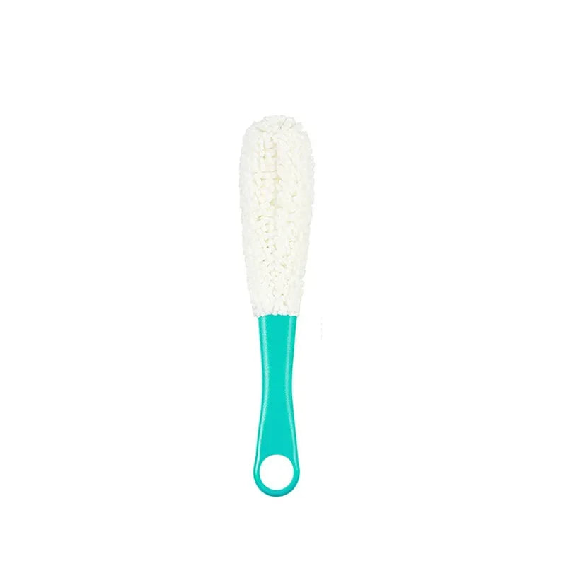 Soft Wine Bottle Cleaning Brush Flexible Decanter Stemware Glasses Brush Cleaner Bottle Cup Bar Wine Accessories Cleaning Brush green 25.5cm