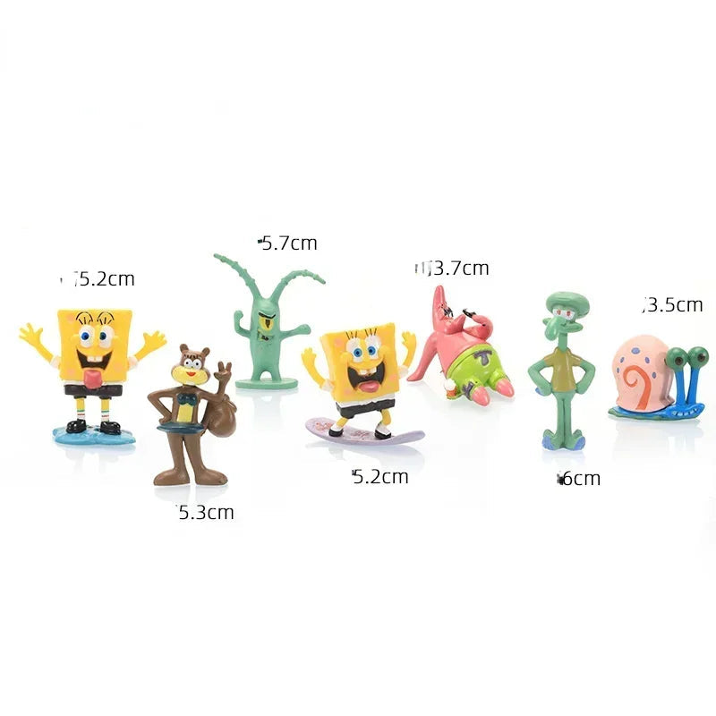 fish tank accessories spongebob SpongeBob Fish Tank Decoration Anime Fish Tank Decor Figures Ornaments – InterCyprus Trading Ltd