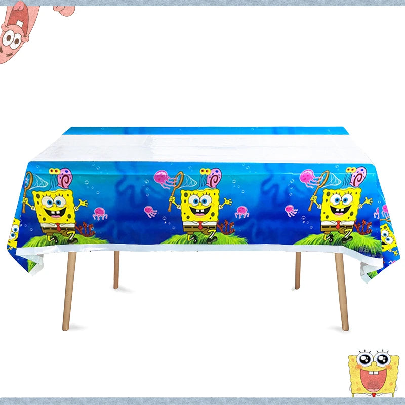 SpongeBob SquarePants Party Decorations Set - Birthday Supplies, Tableware, Balloons