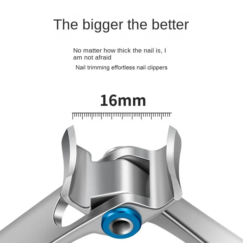 Stainless Steel Professional Nail Clippers for Thick Nails