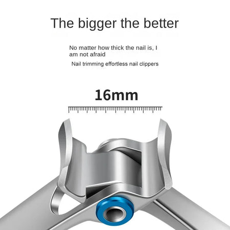 Stainless Steel Professional Nail Clippers for Thick Nails