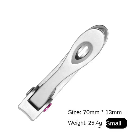 Stainless Steel Professional Nail Clippers for Thick Nails Silver-S