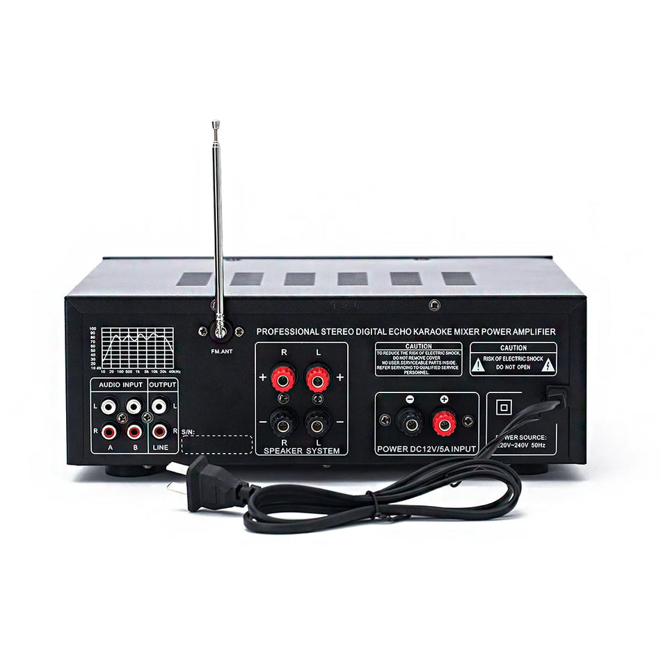 Sunbuck 2.1 Channel 400W Karaoke Car Bluetooth Amplifier