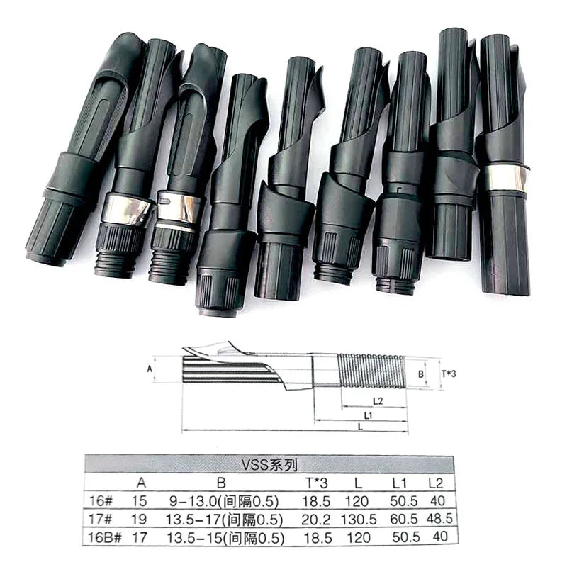 TAKEDO 16# 17# VSS Reel Seat Grips Spinning Fishing Rods Buildings Repair Rods Component Refitting DIY Fishing Rods