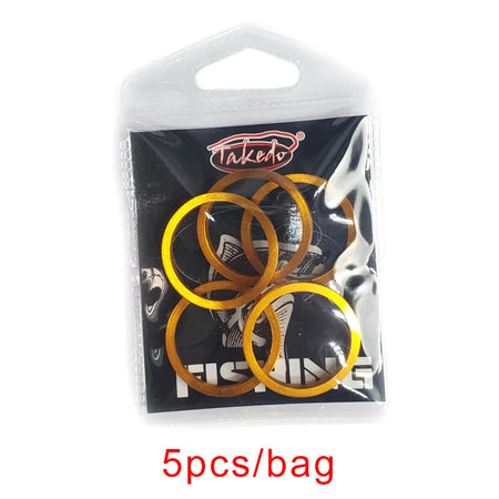 TAKEDO 27# OD 26MM ID 22MM Decorative Butt End Aluminium Ring For Butt Carp Rod Building Component Repair DIY Rod Accessory