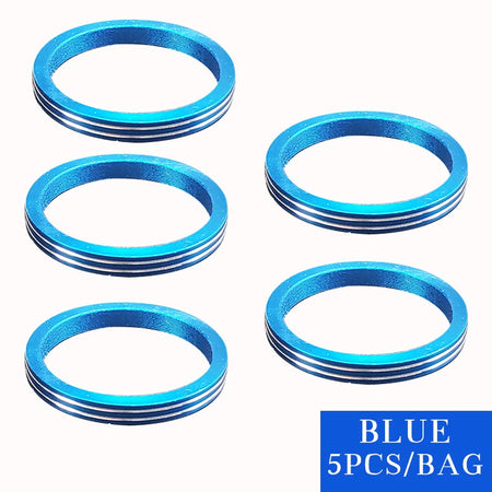 TAKEDO 27# OD 26MM ID 22MM Decorative Butt End Aluminium Ring For Butt Carp Rod Building Component Repair DIY Rod Accessory A