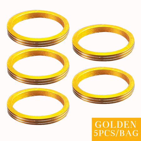 TAKEDO 27# OD 26MM ID 22MM Decorative Butt End Aluminium Ring For Butt Carp Rod Building Component Repair DIY Rod Accessory B