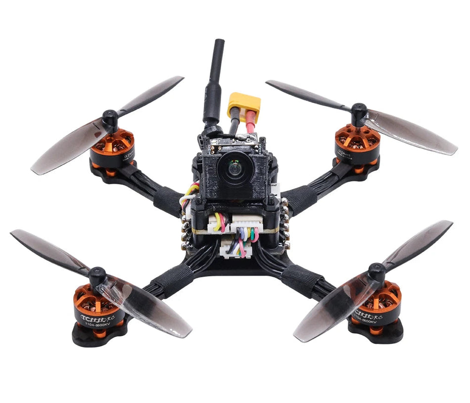 TCMMRC newbie rainbow 1104 motor 8600kv Carbon fiber high-thrust racing drone 720TVL Camera fpv drone 2.5 Inch Fpv Racing Drone