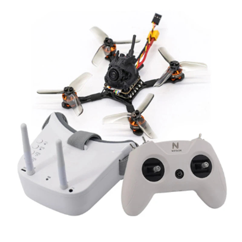 TCMMRC newbie rainbow 1104 motor 8600kv Carbon fiber high-thrust racing drone 720TVL Camera fpv drone 2.5 Inch Fpv Racing Drone