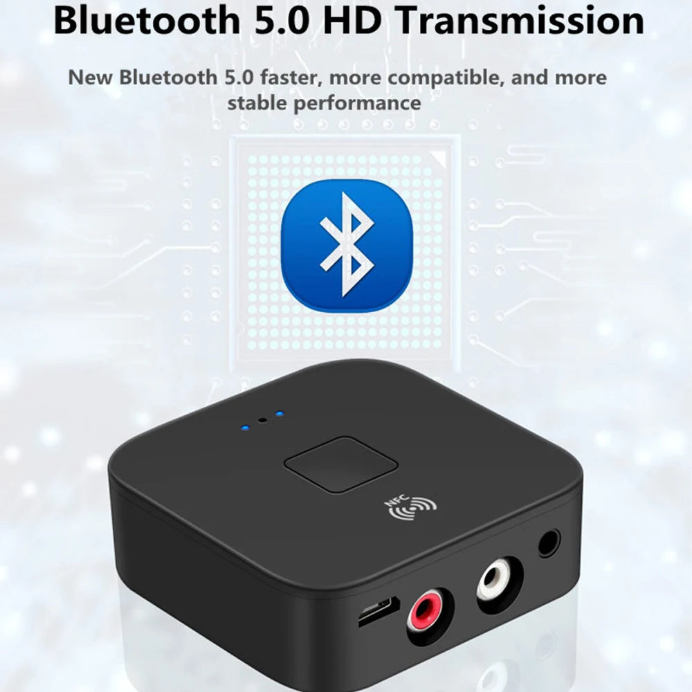 tebe Bluetooth 5.0 NFC Audio Receiver | CD-Lossless Sound Adapter