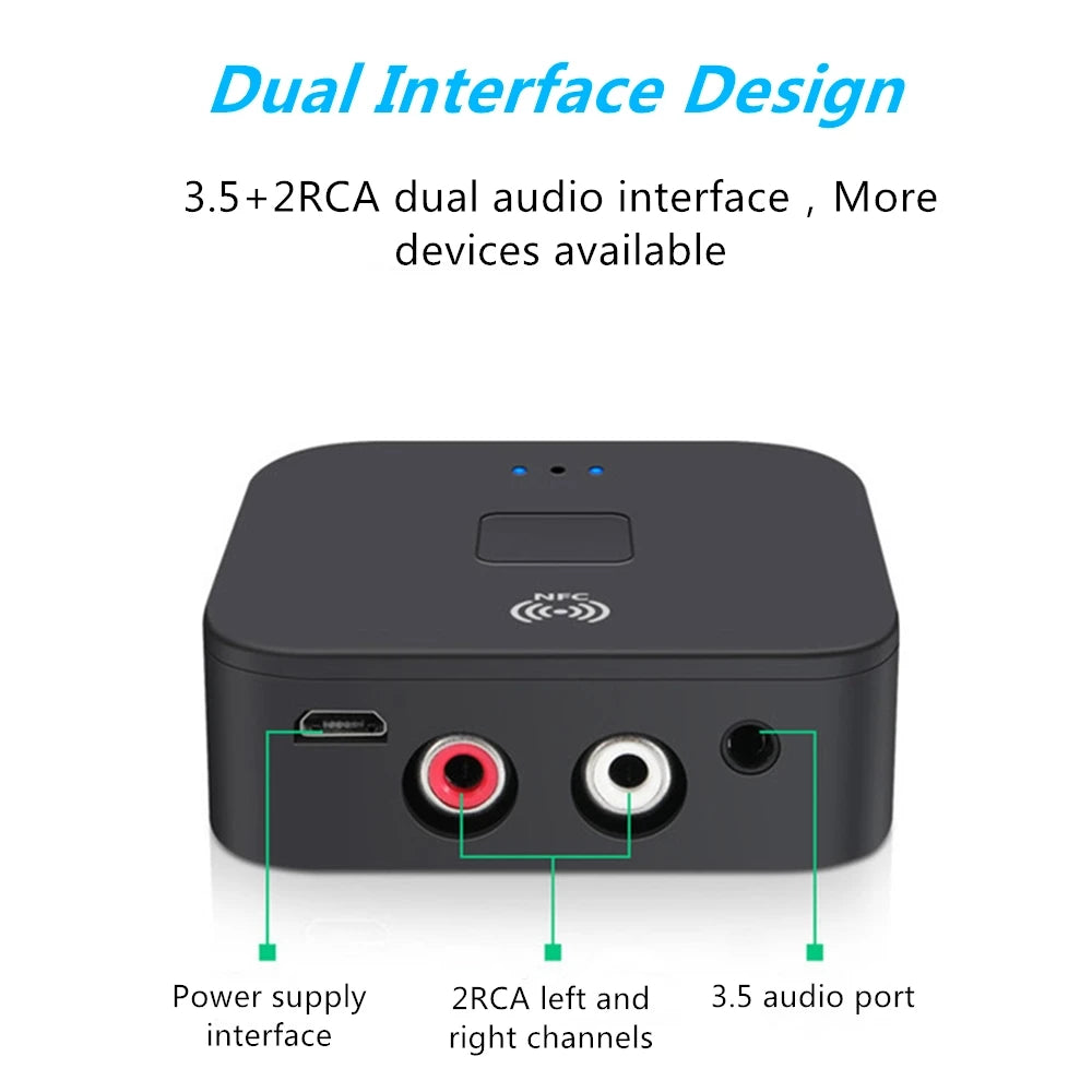 tebe Bluetooth 5.0 NFC Audio Receiver | CD-Lossless Sound Adapter