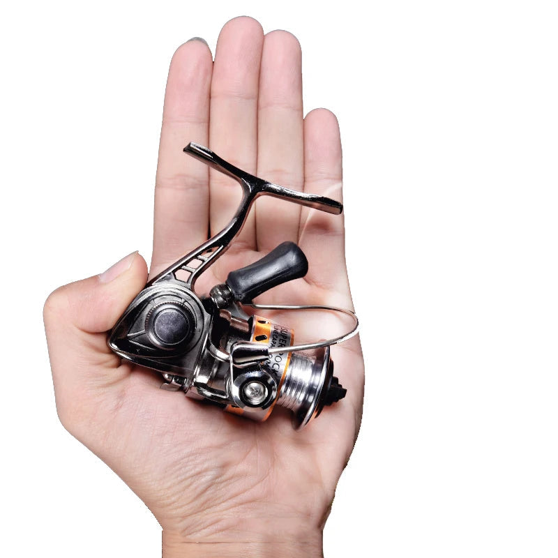 Telescope Fishing Rod Set with Reel - 63cm High Quality Stainless Steel Hardware