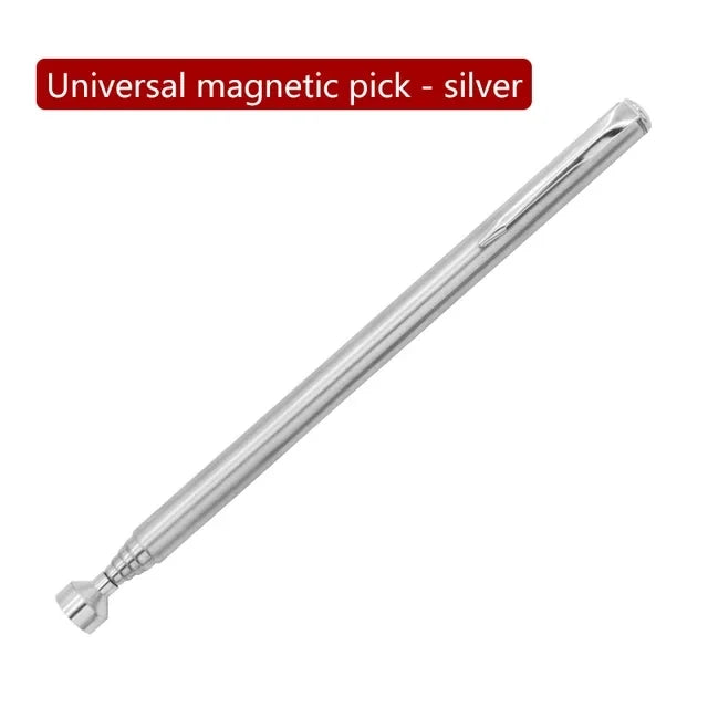 TFCHXZ Mini Telescopic Magnetic Pickup Tool - Handy Nut &amp;amp; Bolt Picker Silver