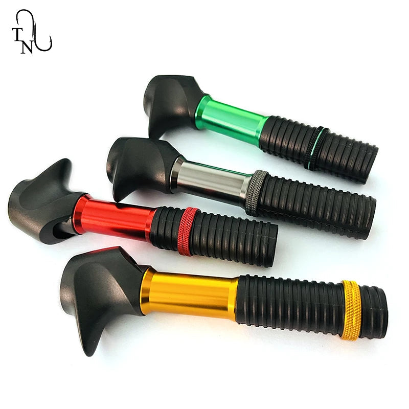 TN81 Reel Seat Ring DIY Repair Aluminum trim ring 5pcs Nut Trim Ring Fishing Rod Winding Check Component Rod Building Accessory