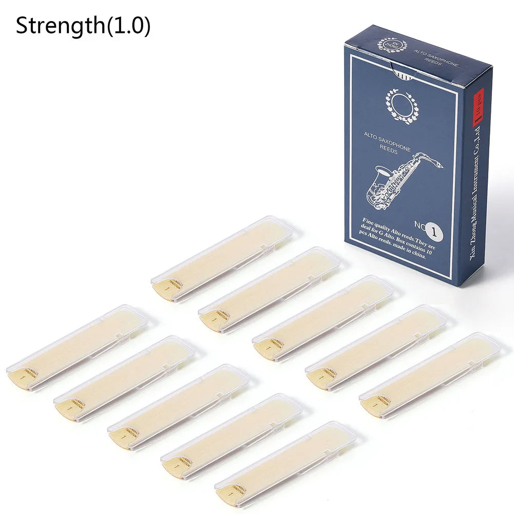 TOOPRE Premium Alto Saxophone Reeds: Strengths 1.0-3.5, Excellent Response, Resistant to Deformation Strength1 / CHINA
