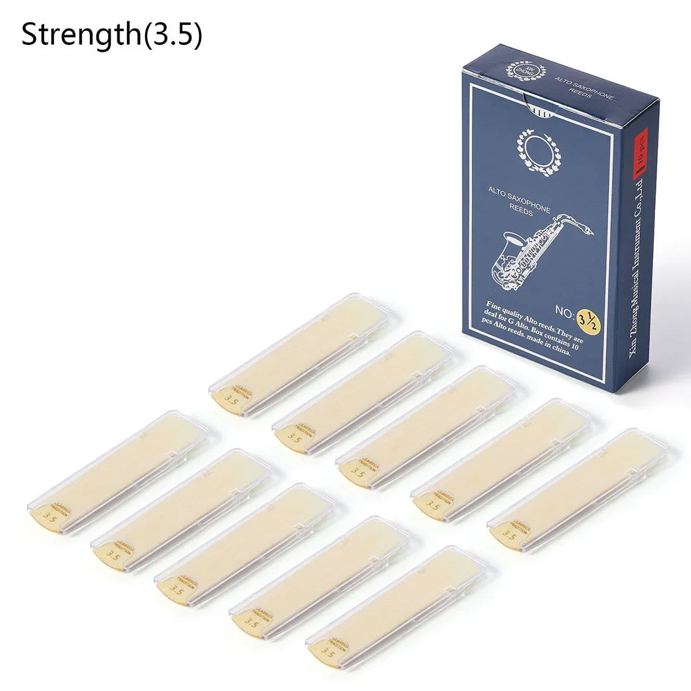 TOOPRE Premium Alto Saxophone Reeds: Strengths 1.0-3.5, Excellent Response, Resistant to Deformation Strength3.5 / CHINA