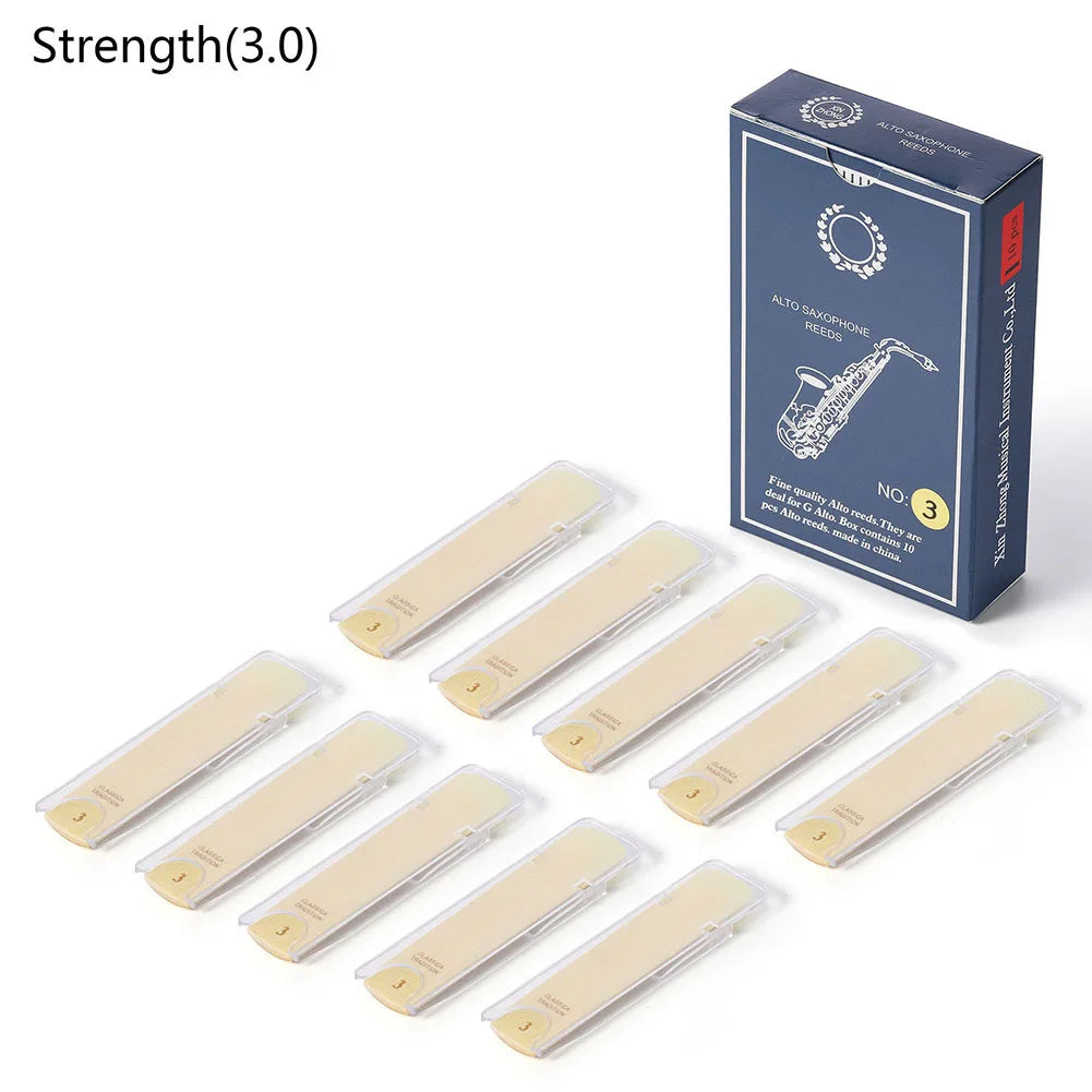 TOOPRE Premium Alto Saxophone Reeds: Strengths 1.0-3.5, Excellent Response, Resistant to Deformation Strength3 / CHINA