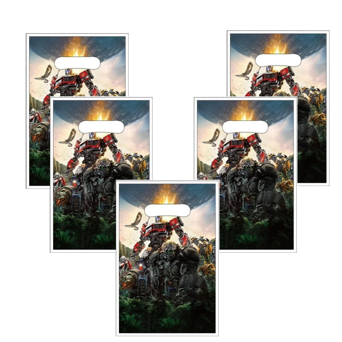 &amp;quot;Transformers Gift Bags Birthday Party Decoration Robots Candy Bags -