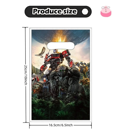 &amp;quot;Transformers Gift Bags Birthday Party Decoration Robots Candy Bags - style 1 / 10pcs / CHINA