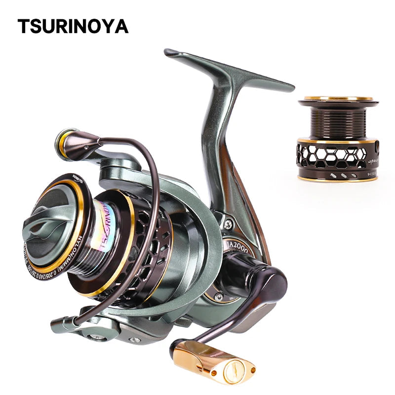 TSURINOYA Jaguar Spinning Fishing Reel with Carbon Drag