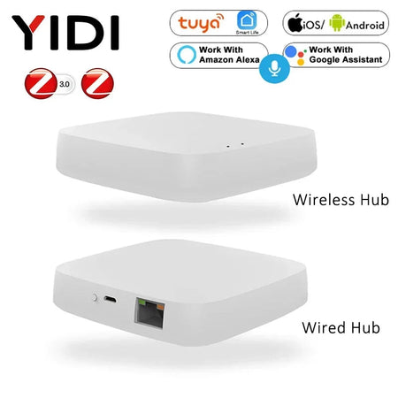 Tuya Smart Zigbee Gateway Hub Wifi Smart Home Bridge Smart Life Wireless Remote Voice Controller Work with Alexa Google Home