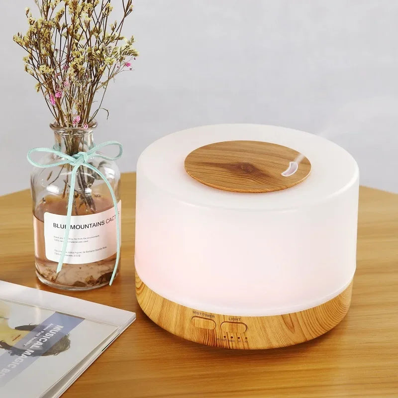 Tuya WiFi Smart Home Humidifier Essential Aroma Oil Diffuser - Effortless Control &amp;amp; Serene Atmosphere