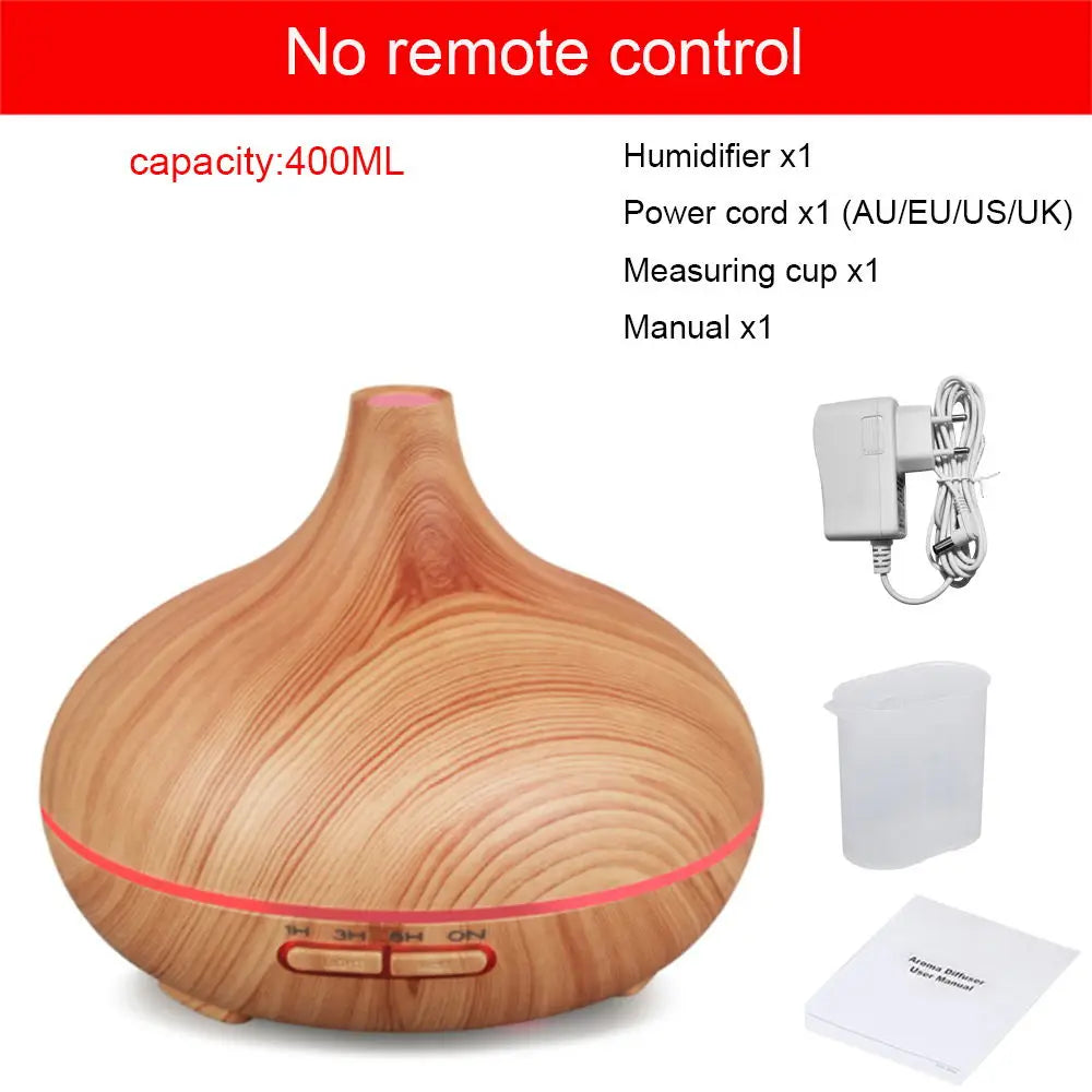 Tuya WiFi Smart Home Humidifier Essential Aroma Oil Diffuser - Effortless Control &amp;amp; Serene Atmosphere NO WiFi Smart / UK