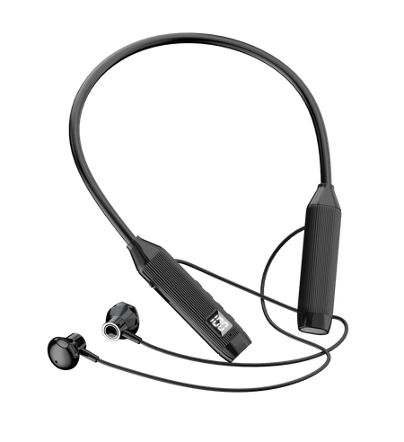 TWS Super Power Wireless Headphones Bluetooth Earphones Neckband Magnetic Earbuds LED Display Sports Headset Stereo With Mic BK