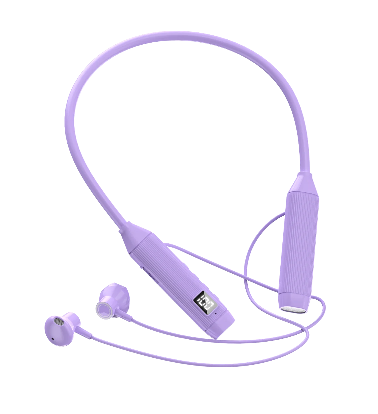 TWS Super Power Wireless Headphones Bluetooth Earphones Neckband Magnetic Earbuds LED Display Sports Headset Stereo With Mic PP