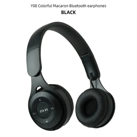 Ucasevew Kids Wireless Bluetooth Headphones  Black