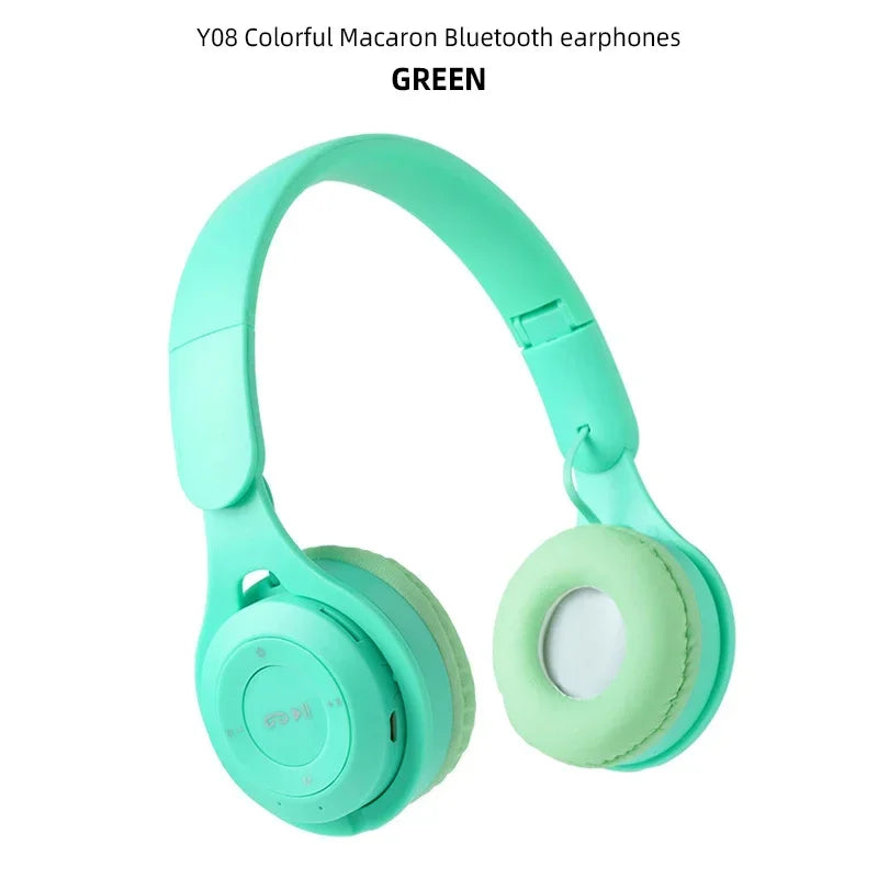 Ucasevew Kids Wireless Bluetooth Headphones  Green