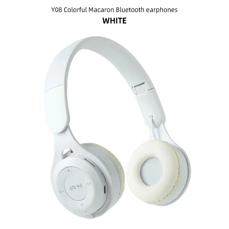 Ucasevew Kids Wireless Bluetooth Headphones  White