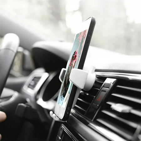 Universal Gravity Auto Phone Holder Car Air Vent Clip Mount Mobile Phone Holder Cell Phone Stand Support For iPhone For Samsung